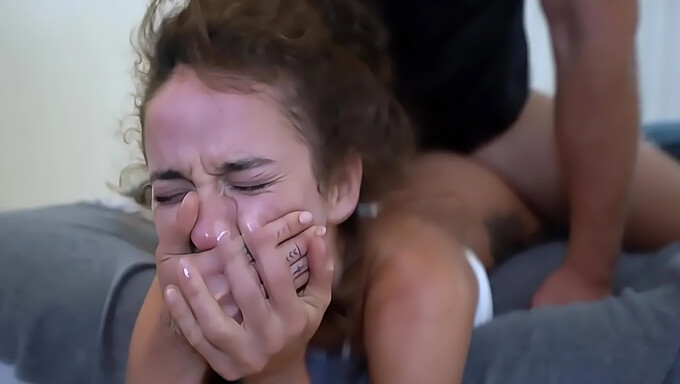 She Underestimated The Challenge - A Big Cock Leaves An 18-Year-Old Girl In Pain