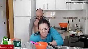 Mature Couple Enjoys Passionate Sex In The Kitchen