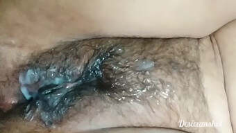 Indian Girl Receives Rough Sex And Semen On Her Unshaven Vagina