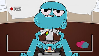 Incrível Mundo De Gumball: A Experiência De Creampie De Nicole Watterson