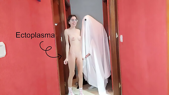 A Young Indian College Student Gets Fucked By A Ghost