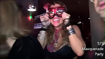 Barely Legal Group Sex At A Masquerade Ball