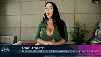 胸部丰满的熟女lena Paul和angela White在这个视频中探索新的体验