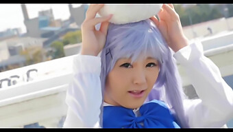 Japonaise Se Masturbant En Cosplay