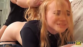 Redheaded Waitress Rose Wild In Homemade Pov Video With Rough Sex And Money Exchange