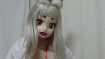 Εμπνευσμένο Από Το Kitsune Cosplay Με Στολή Kigurumi