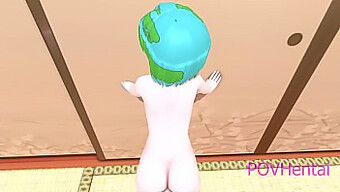 Parodické Hentai Video S Earth-Chan A Misionárskou Polohou