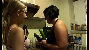 Amateur Lena Nitro Gets Naughty With Veggies In Her Solo Play