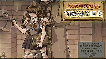 Pequeño Y Caliente: La Primera Parte Del Juego De Witch Trainer Con El Esclavo De Akabur