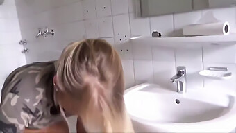 German Blonde From Deutschehuren.Info Enjoys A Deep Penetration