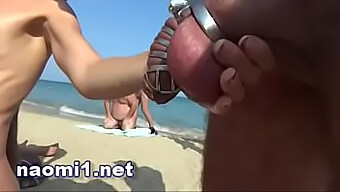 Public Beach Orgy With Multiple Partners And Extreme Ejaculation In French