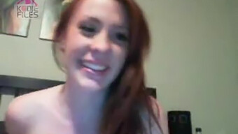 Redhead Webcam Show With A Titilling Twist